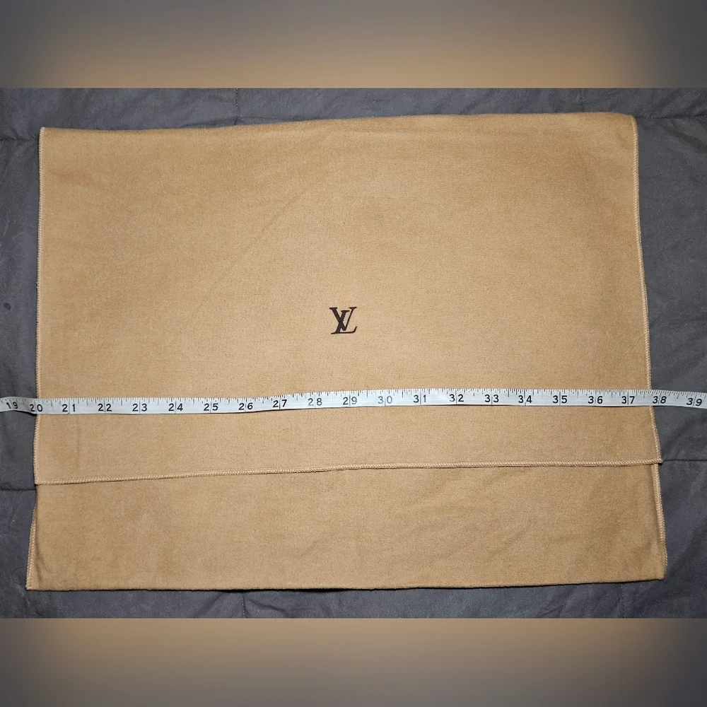 XL LV Louis Vuitton Flap Fold Envelope Dust Bag Shopping Gift Handbag Neverfull - Picture 6 of 6